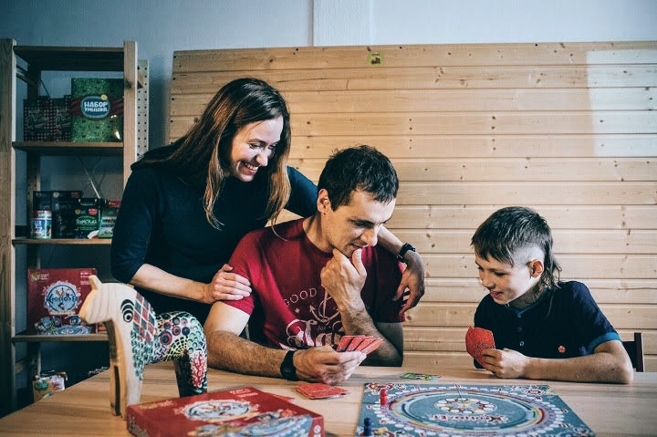 Сергей Пархоменко с семьей