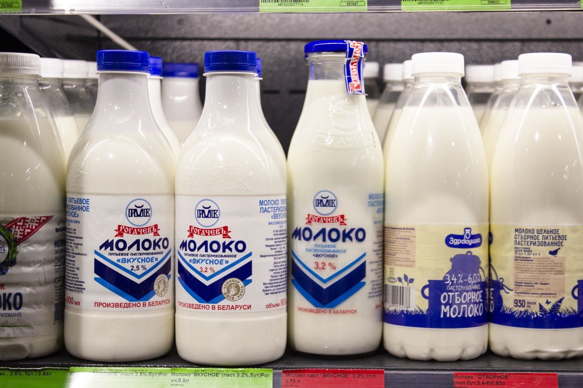 Молоко — на 263%, сахар — на 141%: ЕАБР оценил, как Беларусь обеспечивает себя продуктами