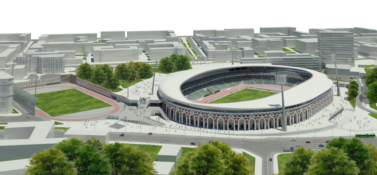 Проект реконструкции стадиона «Динамо»
