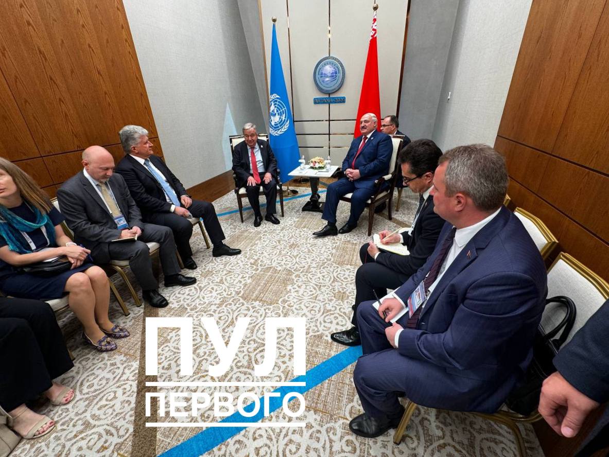 На саммите ШОС Лукашенко встретился с главой ООН, Китая и «раз пять поговорил» с Путиным 