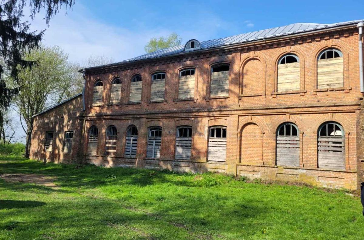 На Полесье продают усадьбу рода Олешей XIX века. Ее можно использовать под бизнес или жилье