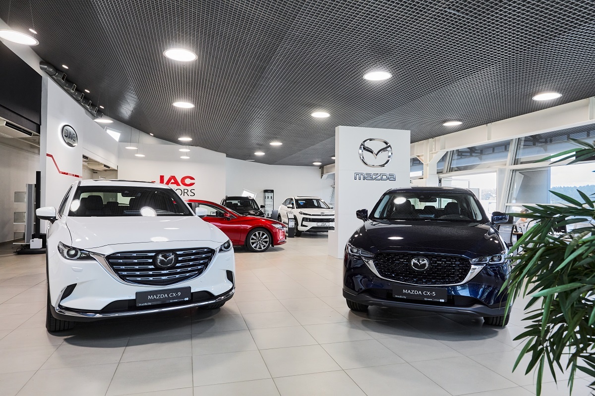В Беларуси возобновились продажи автомобилей Mazda