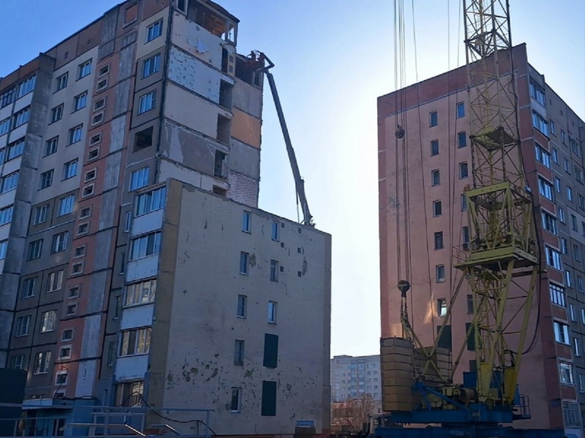 Что будет с гомельской многоэтажкой, которая в конце прошлого года пострадала от взрыва