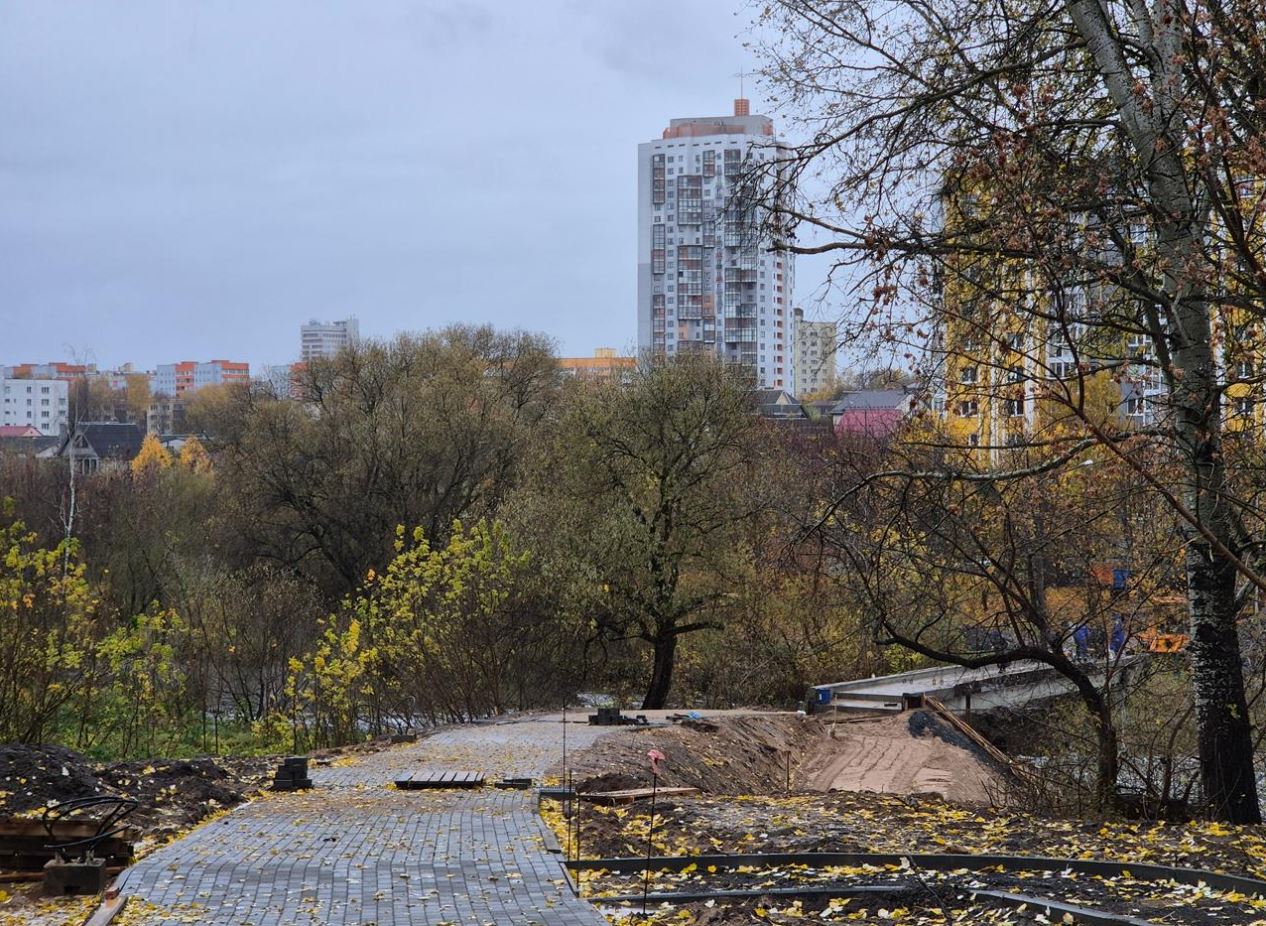 Возле водохранилища Лошица в Минске построят пешеходный мост