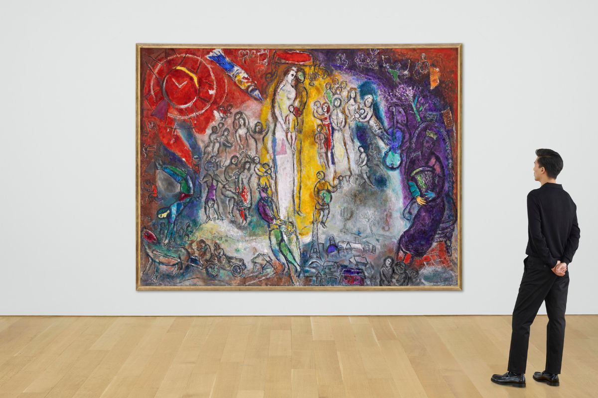 На аукцион выставили несколько картин Шагала. Самая дорогая стоит $12 млн