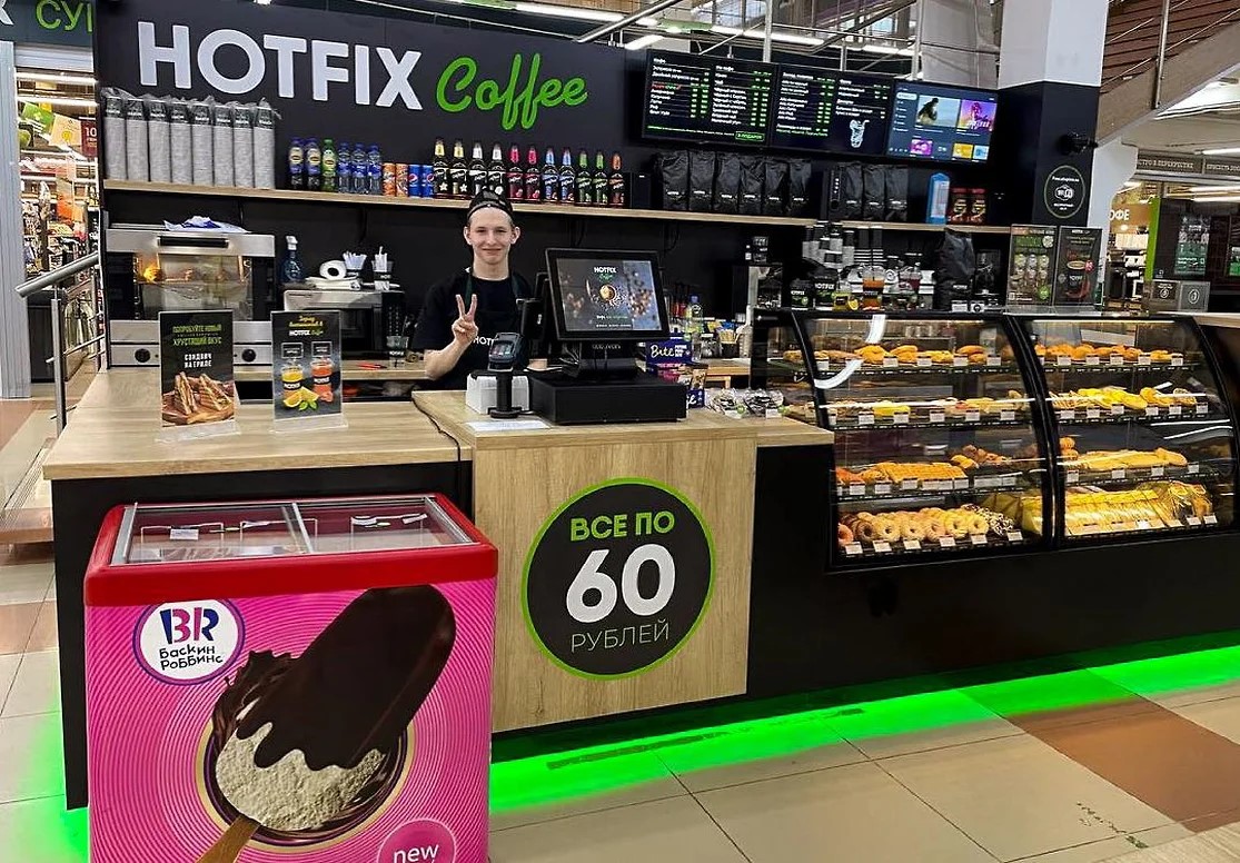 У белорусской сети кофеен Hotfix возникли проблемы с продвижением в России