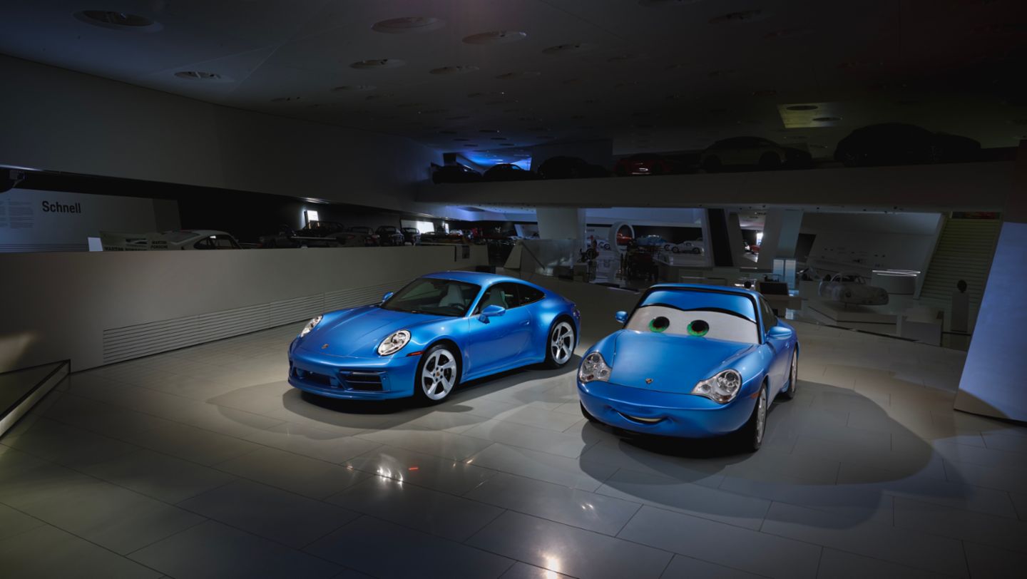 Porsche и Pixar выпустили автомобиль по образу персонажа мультфильма «Тачки»
