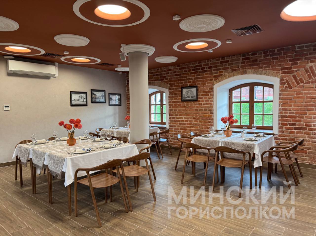 В Минске открыли после реконструкции историко-культурный комплекс в Лошицком парке 