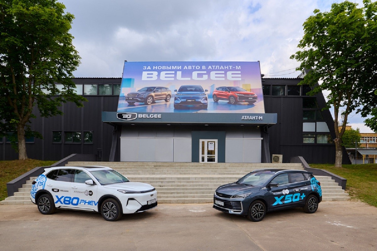 В одном из первых автоцентров Volkswagen в Беларуси начали продавать бренд Belgee