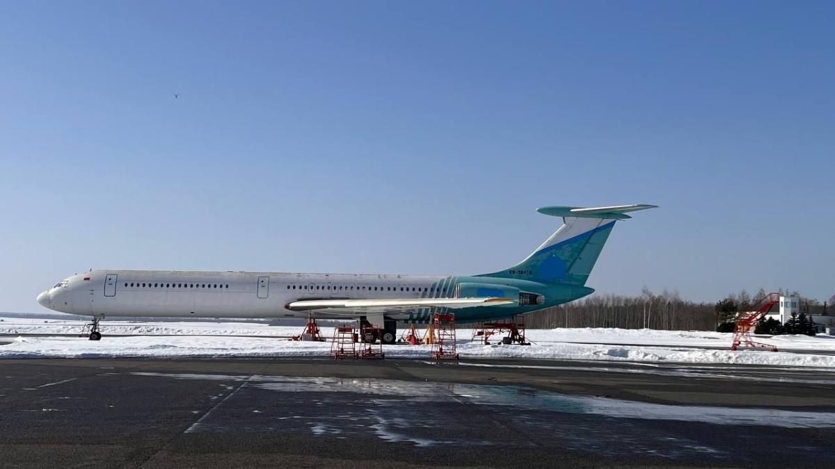 В Беларуси восстановят для полетов редкий списанный самолет Ил-62