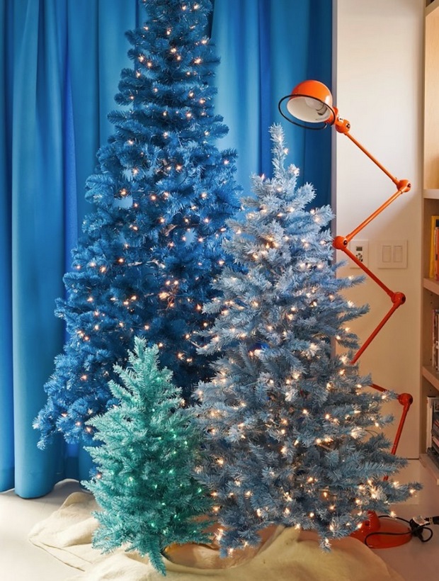 5 смелых идей для новогодней елки в офисе