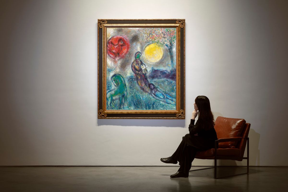 На торги выставили несколько картин Шагала. Одну из них уже продали за $3,6 млн