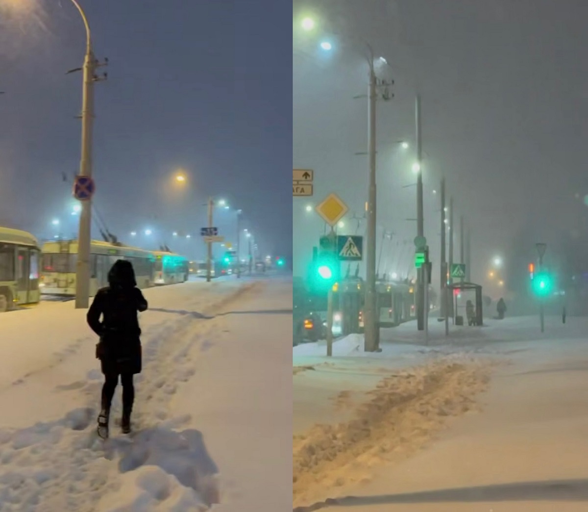 «Вы 35-й в очереди. Много заказов». Что происходит с транспортом в Минске из-за снегопада