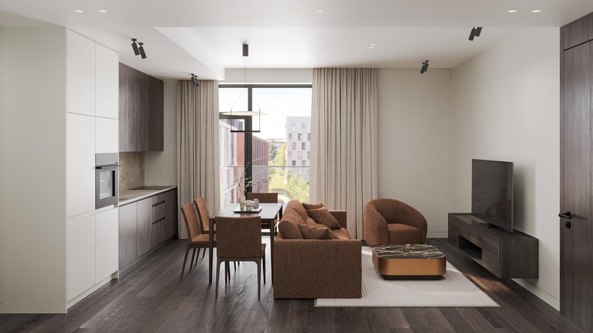 В центре Минска появится необычный дом с пешеходным мостом внутри. Как он будет выглядеть