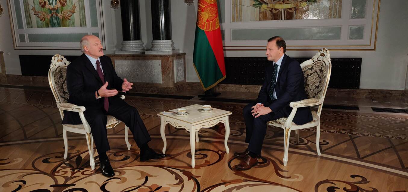 Лукашенко дал интервью подданному Соединенного Королевства