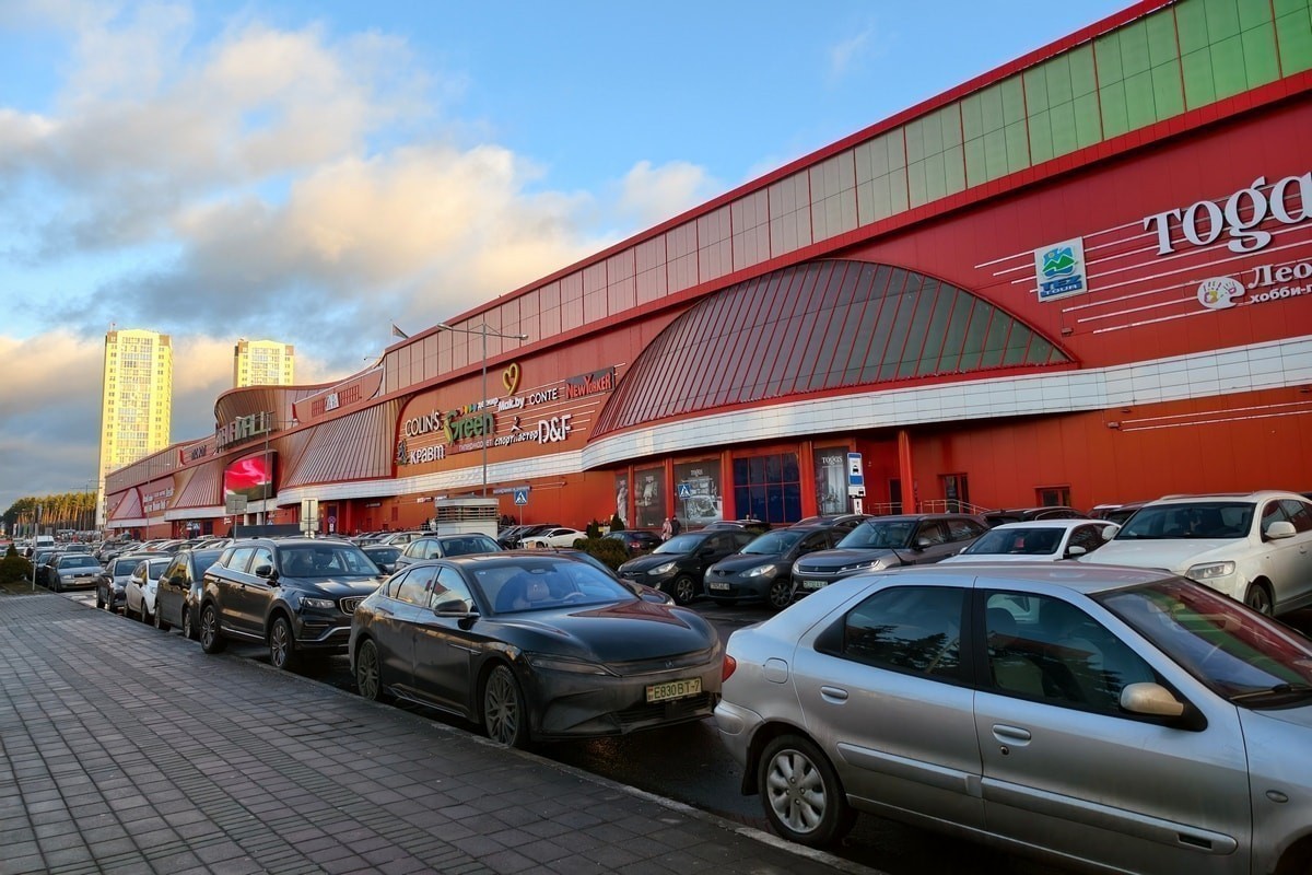 В ТРЦ Dana Mall произошел пожар