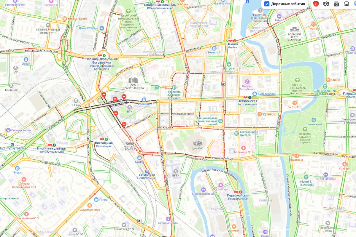 Когда закончится транспортный коллапс из-за ремонта моста в центре Минска