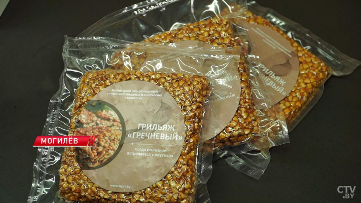 Белорусские ученые разработали грильяж из гречки