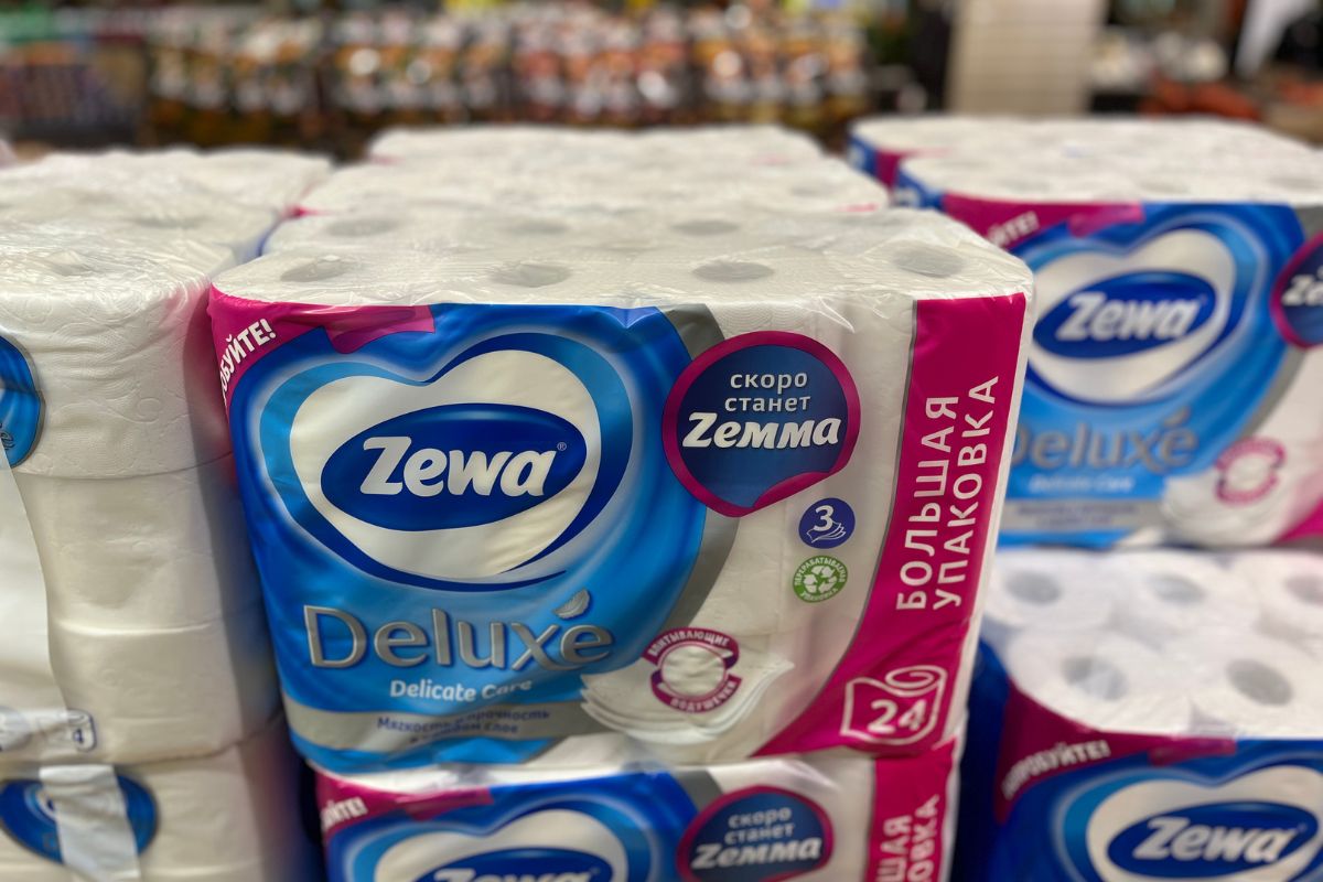 Производитель туалетной бумаги Zewa начал ребрендинг