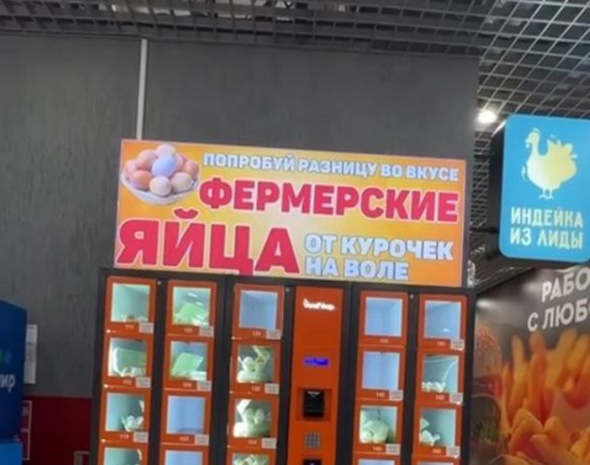 В Беларуси установили первый яйцемат