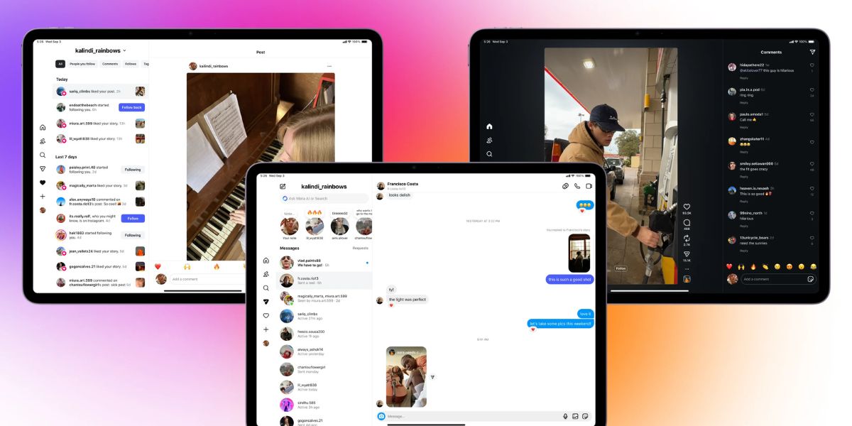 Instagram выпустил приложение специально для планшетов от Apple