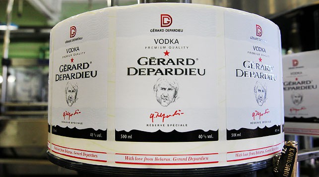 Премиальная водка Gerard Depardieu