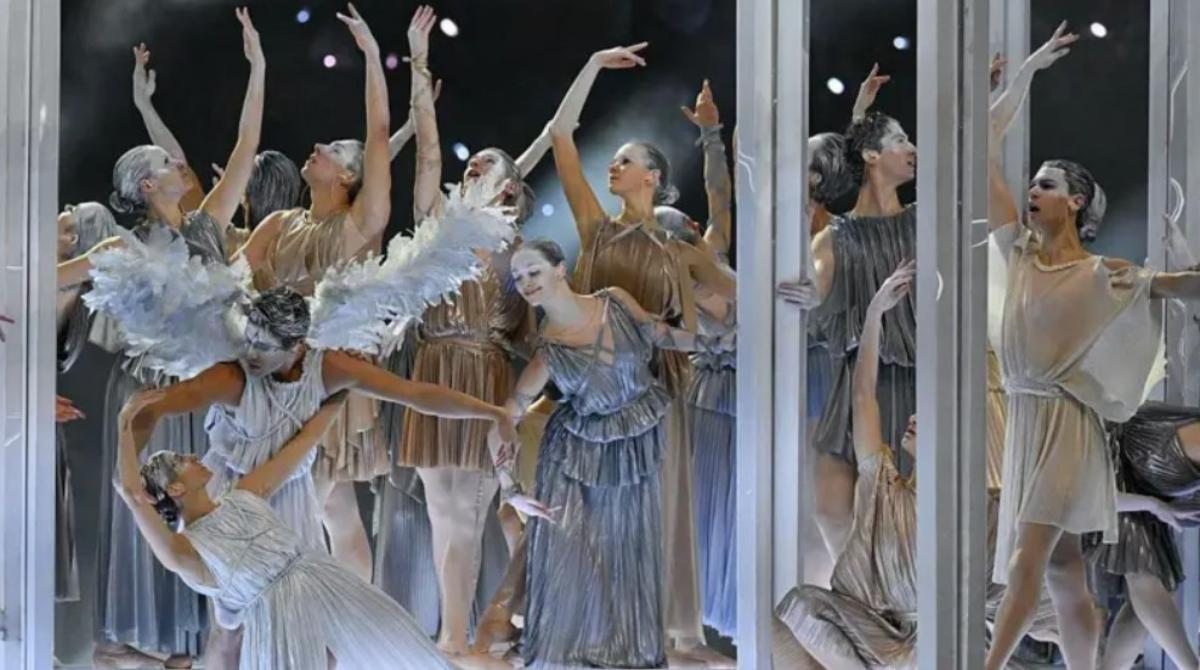 Гимнасты, артисты Ла-скала и головы из папье-маше. В Италии открылась Олимпиада (фото)