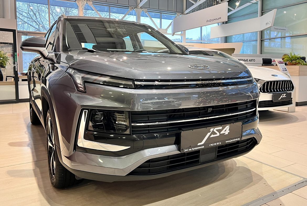 Китайский бренд JAC вышел на третье место по продажам машин в Беларуси