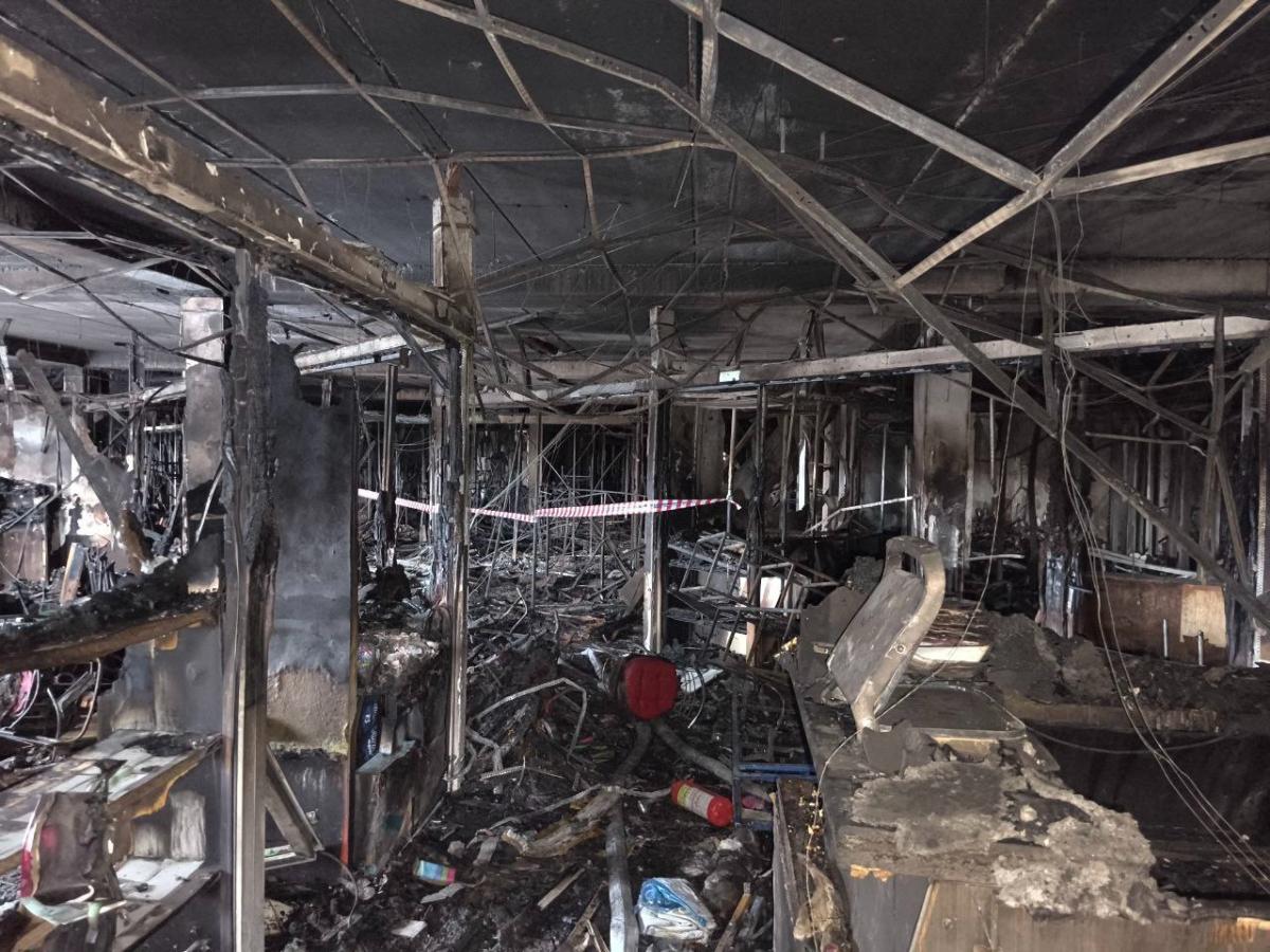 Что будет с сгоревшим ТЦ «Беларусь» в Витебске