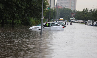 Минск снова затопило. Смотрите, как все было в этот раз