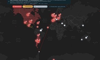 Айтишники разработали карту распространения хантавируса по миру