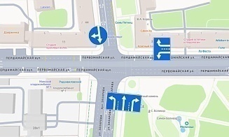 В центре Минска на одном из перекрестков до конца января серьезно изменили схему движения