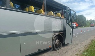 Лукашенко прокомментировал атаку дрона на белорусский автобус в России