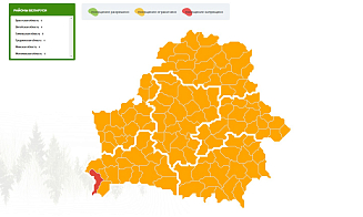 По всей Беларуси ограничили посещение лесов, а в одном районе и вовсе запретили