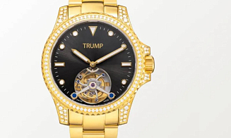  Дональд Трамп представил линейку элитных часов. Сколько стоят