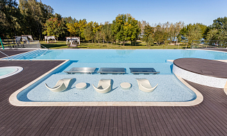 Единственный «инфинити» в Беларуси: в известном санатории появился необычный открытый бассейн