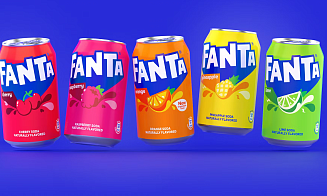 Fanta обновила логотип. Он стал более игривым