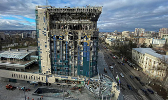 Харьков без света и пожар на ДнепроГЭС. В Украине заявили о мощной атаке на энергосистему