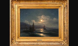 Картину Айвазовского «Лунная ночь» продали за $1 млн