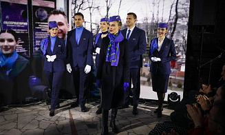 Belavia презентовала новую форму для бортпроводников