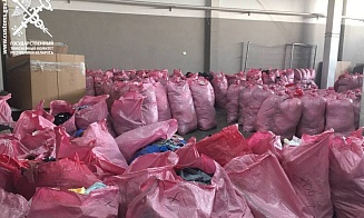 Белорусская таможня задержала на границе 40 тонн одежды из Германии и Польши