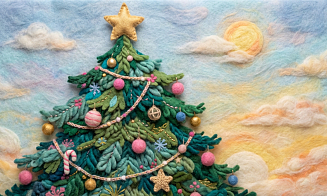 Пять смелых новогодних идей. Объявляем конкурс офисных елок
