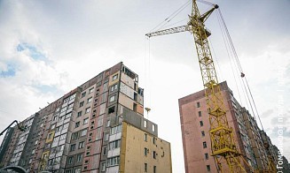 В Гомеле начали восстанавливать дом, который пострадал от взрыва в прошлом году (фото)