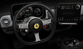 Ferrari показала, как будет выглядеть внутри ее первый электрокар