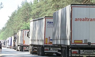 Автовывоз контейнеров из Литвы в Беларусь практически остановился