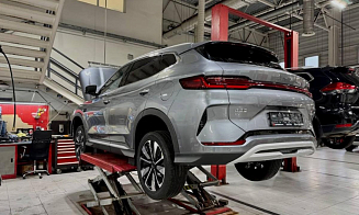 В Минске русифицируют все модели электрокаров BYD 