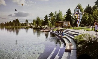 Шезлонги и локации для фото. Компания из ОАЭ построила на Цнянке зону отдыха