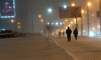 На Беларусь обрушился циклон «Улли» (фото)