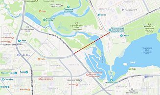 В Минске между Лошицей и Серебрянкой построят мост