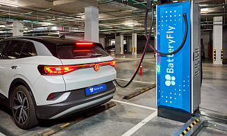 В Минске открыли крупный хаб для зарядки электромобилей